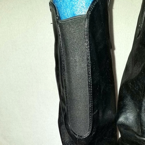 Black Knee High Boots - Picture 3 of 5